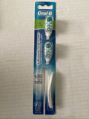 Oral-B Dual Clean Cross Action Power  Replacement Heads New 2 Heads